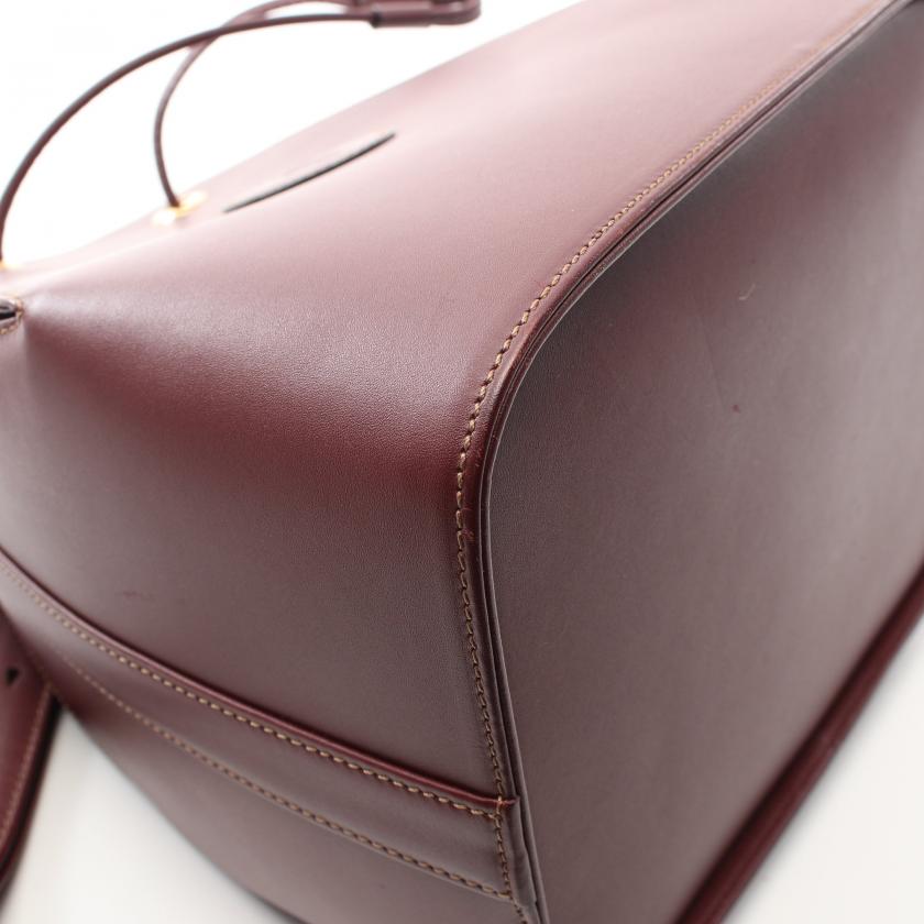 カルティエ(Cartier)マストライン|ショルダーバッグ|レザー|ボルドー|ハイブランド・ブランド専門の中古通販サイト(800226)