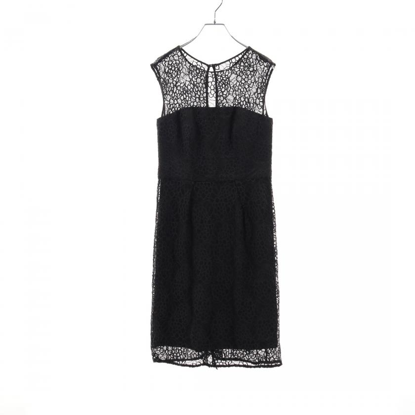 MILLY ドレス （即発】Liza ホールレースペプラムドレス Milly