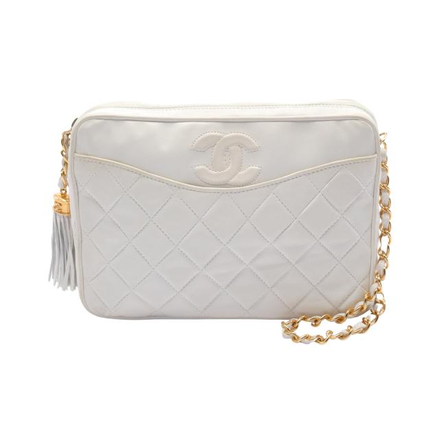 シャネル(CHANEL)ココマーク|ダイヤステッチ|チェーンショルダー ...