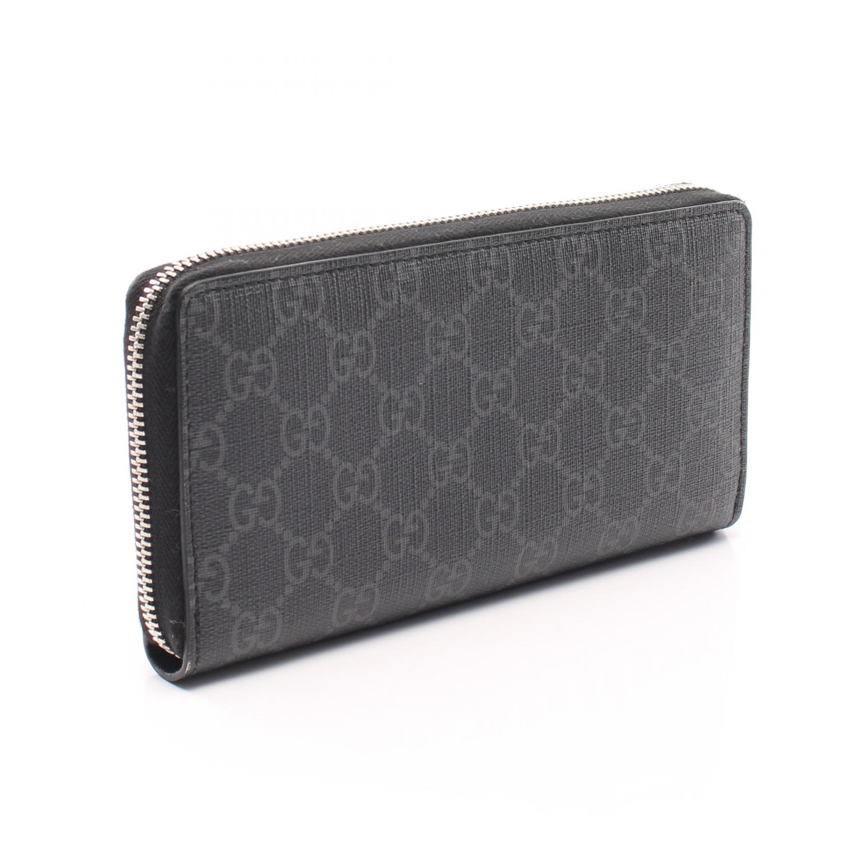 グッチ(GUCCI)GGスプリーム|ラウンドファスナー長財布|スネーク ...