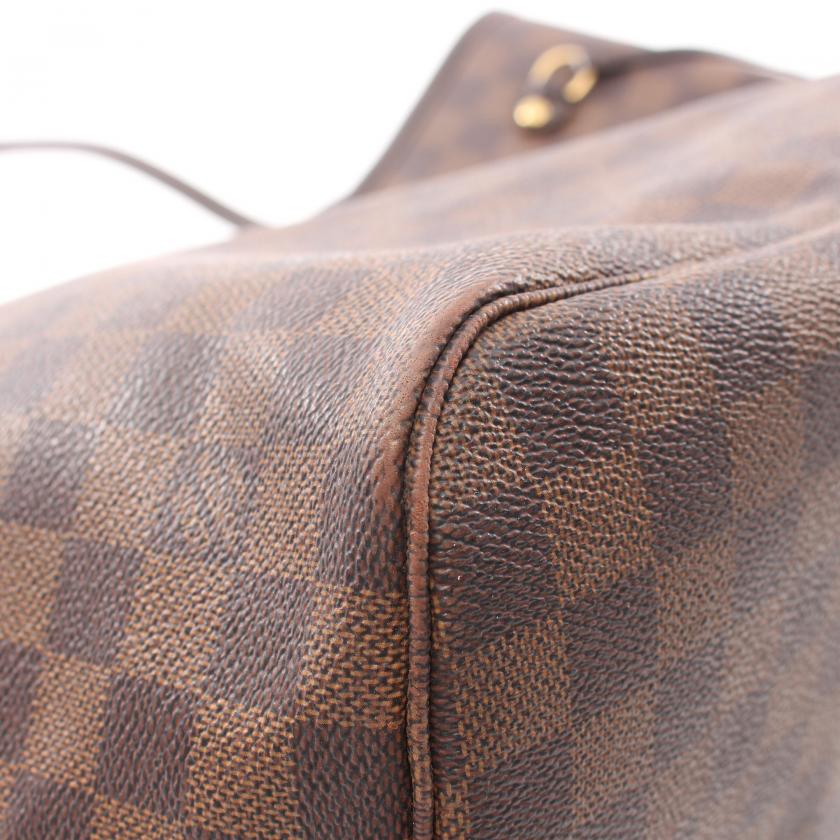 ルイヴィトン(LOUIS VUITTON)ネヴァーフルMM|ダミエエベヌ|ショルダーバッグ|トートバッグ|PVC|レザー|ブラウン|ハイブランド・ブランド専門の中古通販サイト(801424)
