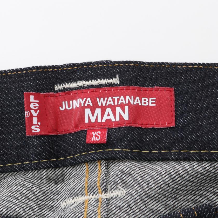 ジュンヤワタナベコムデギャルソンマン（JUNYA WATANABE COMME des GARCONS MAN）JUNYA｜WATANABE｜COMME ｜des｜GARCONS｜MAN｜×｜Levi's ｜デニムパンツ｜インディゴブルー｜マルチカラー｜2022シーズン｜ハイブランド・ブランド専門の中古通販サイト（801740）
