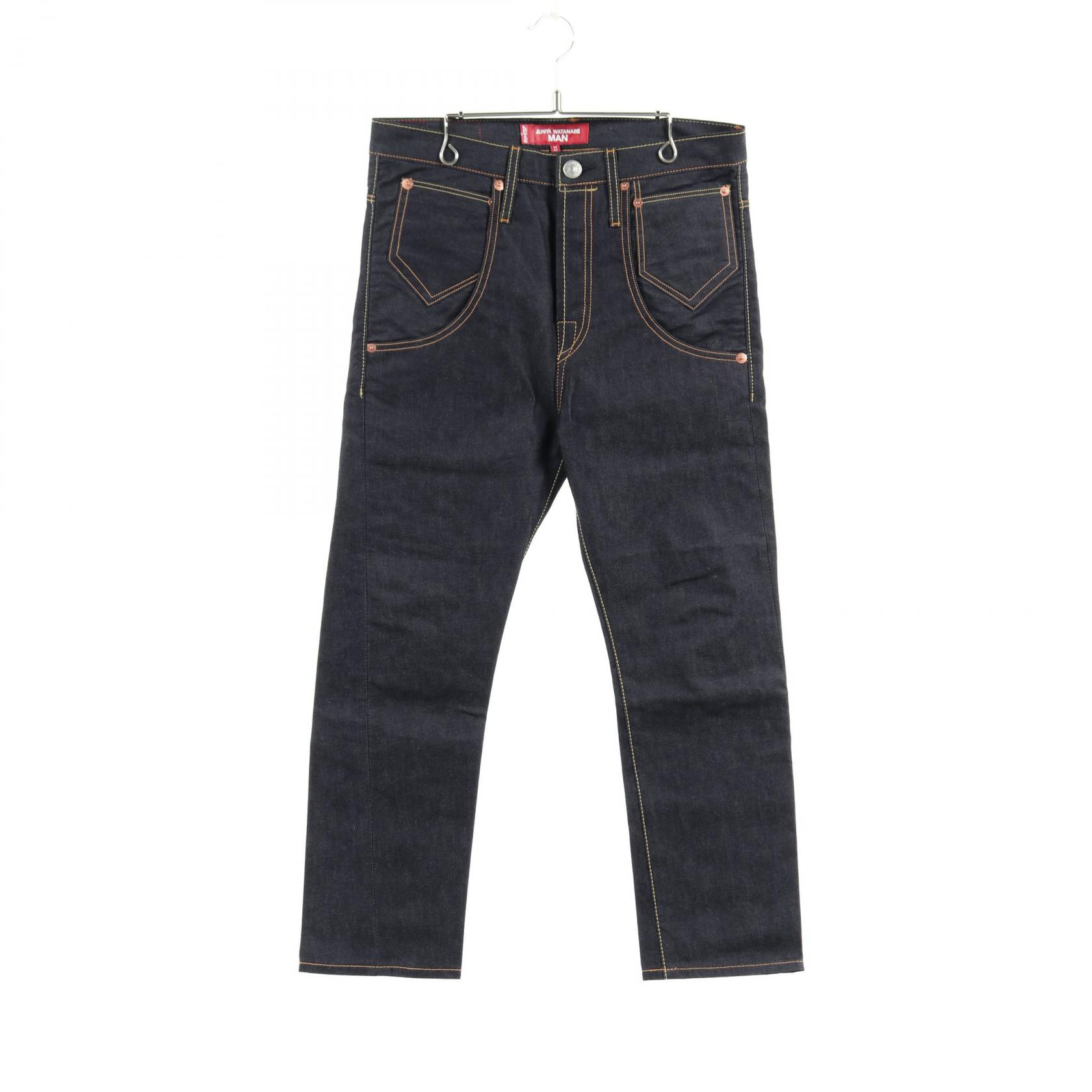 ジュンヤワタナベコムデギャルソンマン（JUNYA WATANABE COMME des GARCONS MAN）JUNYA｜WATANABE｜COMME ｜des｜GARCONS｜MAN｜×｜Levi's ｜デニムパンツ｜インディゴブルー｜マルチカラー｜2022シーズン｜ハイブランド・ブランド専門の中古通販サイト（801739）