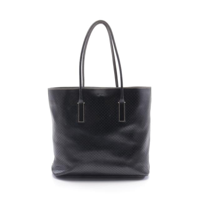 プラダ(PRADA)|トートバッグ|ナイロン|レザー|黒|三角プレート