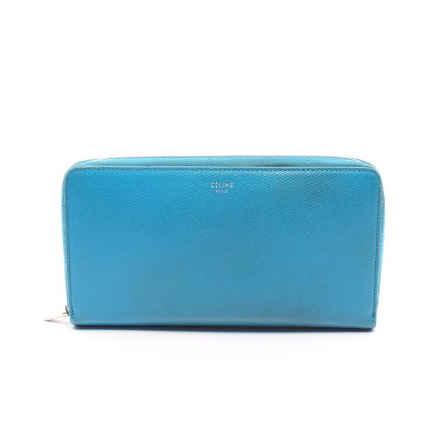 セリーヌ(CELINE)マカダム|二つ折り長財布|札入れ|PVC|レザー