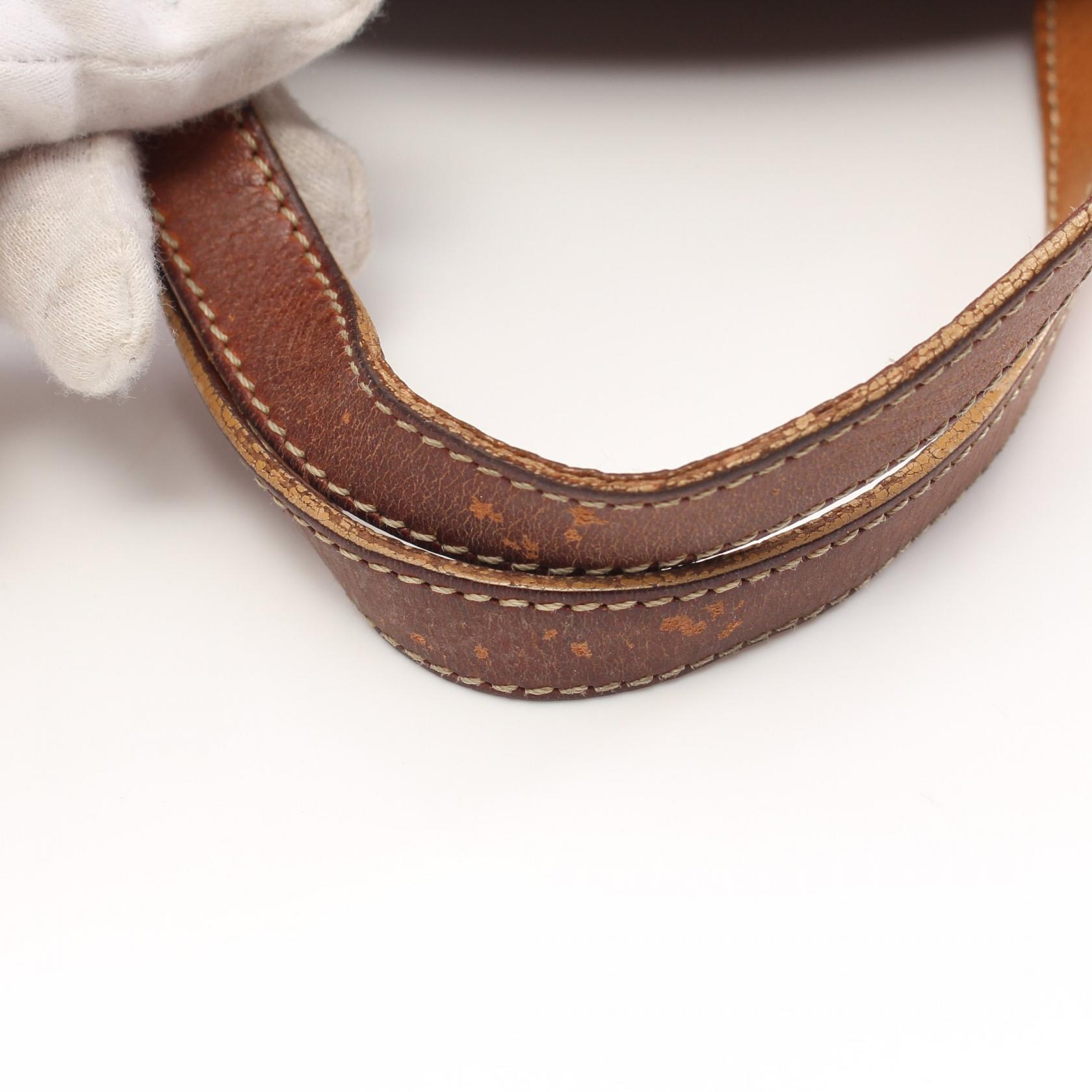 セリーヌ(CELINE)マカダム|ハンドバッグ|PVC|レザー|ダーク ...