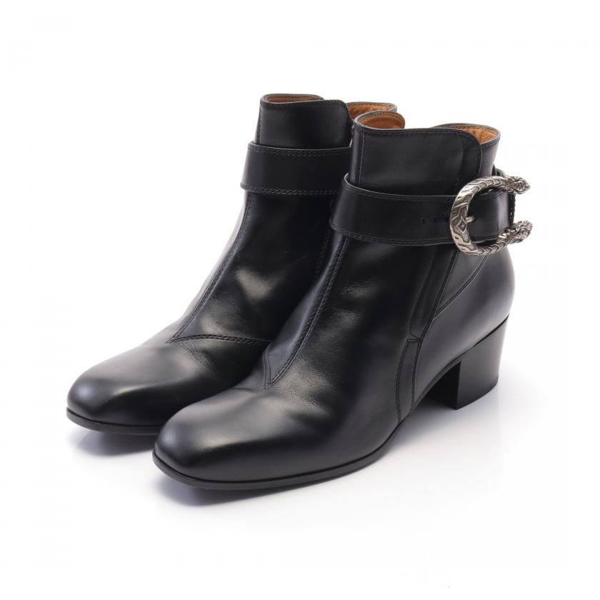 美品 GUCCI タイガーヘッド ショートブーツ ディオニュソス黒 6 1/2 楽天市場】【名東】【GUCCI】グッチ アンクルブーツ 670397