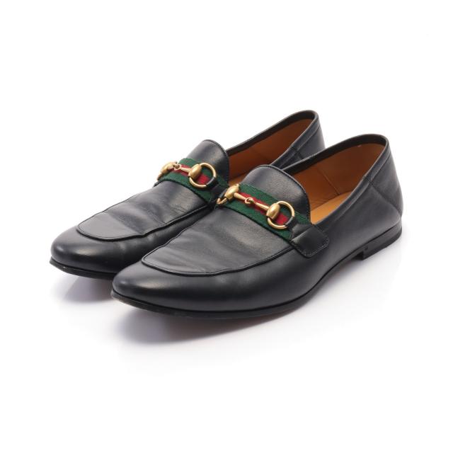 グッチ(GUCCI)ホースビット|ローファー|スエード|ダーク ...