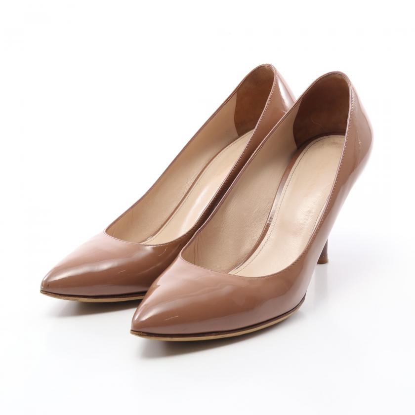 BOTTEGA VENETA・シューズ・イントレチャート パンプス エナメル