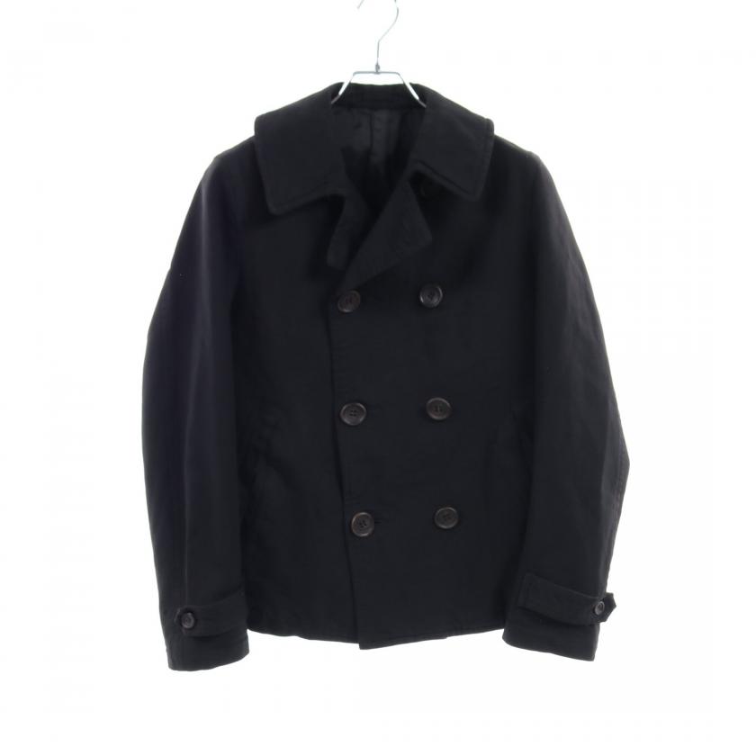  COMME des GARÇONS ブラック ピーコート COMME des GARCONS HOMME PLUS ピーコート ブラック - メルカリ