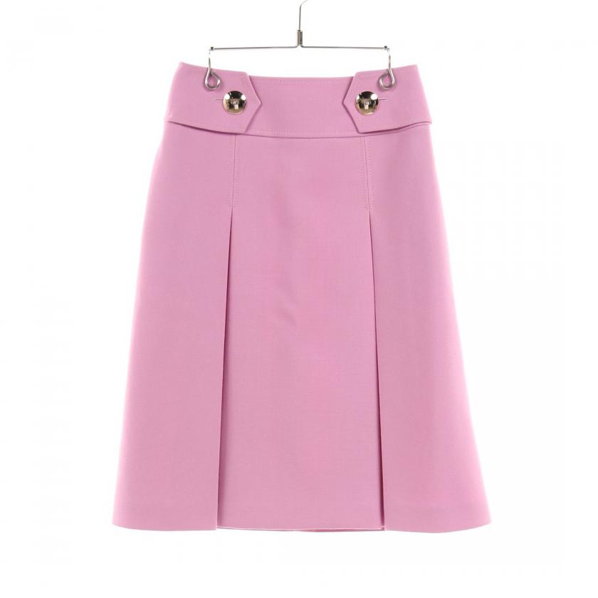 EMILIO PUCCI・ボトムス・ スカート ライトパープル ボックスプリーツ