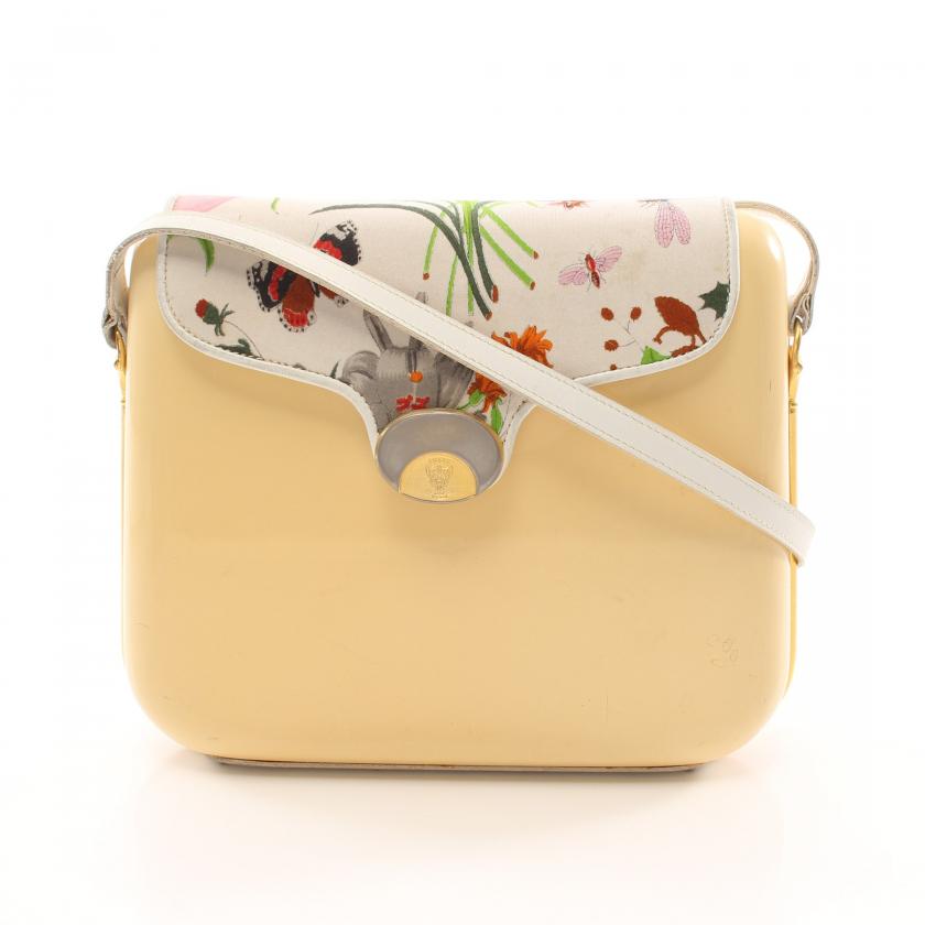 GUCCI・バッグ・オールドグッチ フローラ ショルダーバッグ