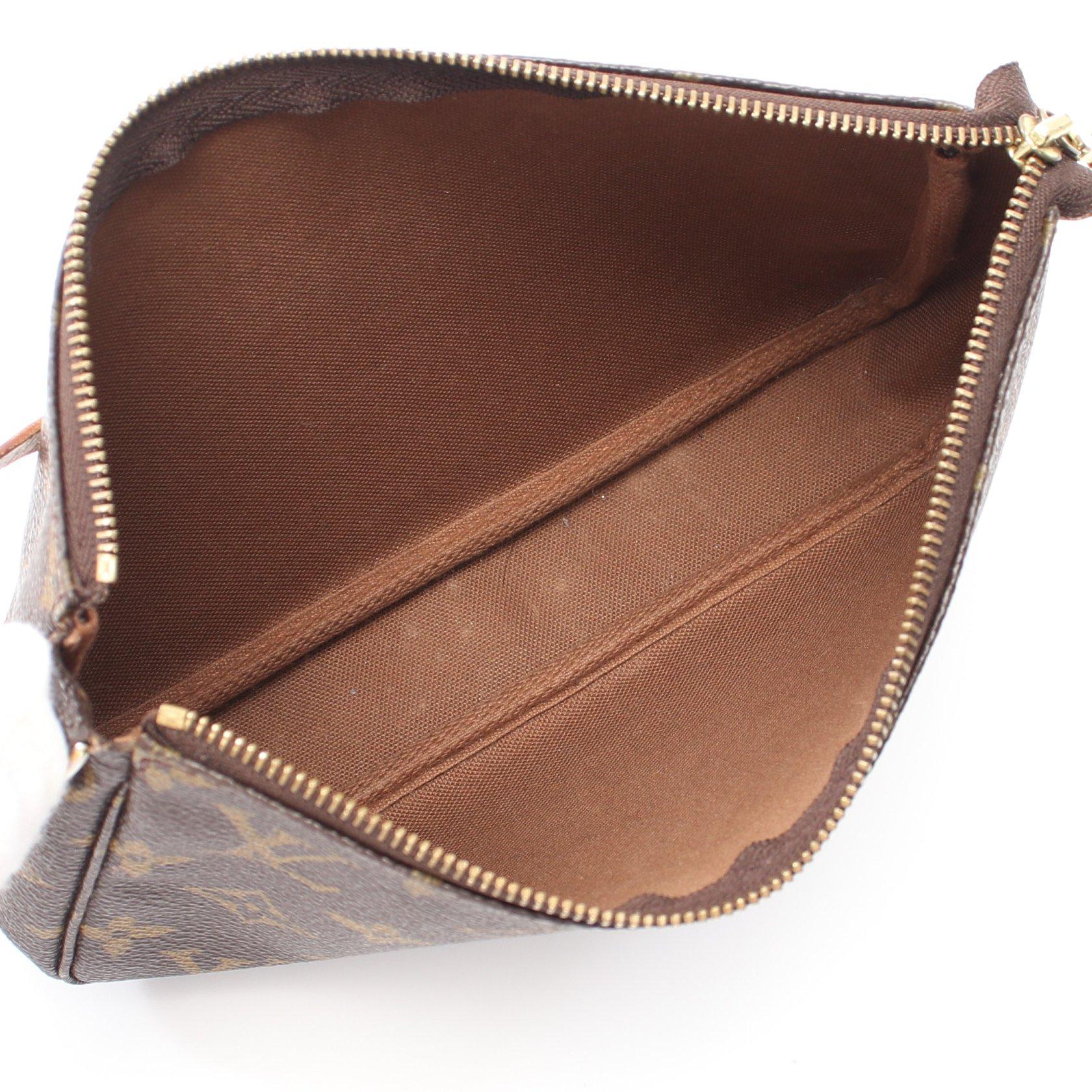 ルイヴィトン(LOUIS VUITTON)ポシェットアクセソワール|モノグラム|ハンドバッグ|PVC|レザー|ブラウン|ハイブランド・ブランド専門の中古通販サイト(812941)