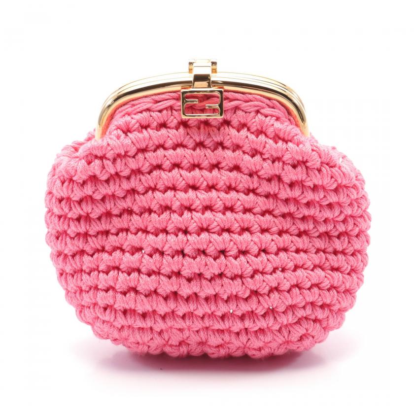 FENDI フェンディ　ラウンドジップ　ケース　ピンク FENDI ピーカブー ジップアラウンド ミニ財布 新作 ピンク