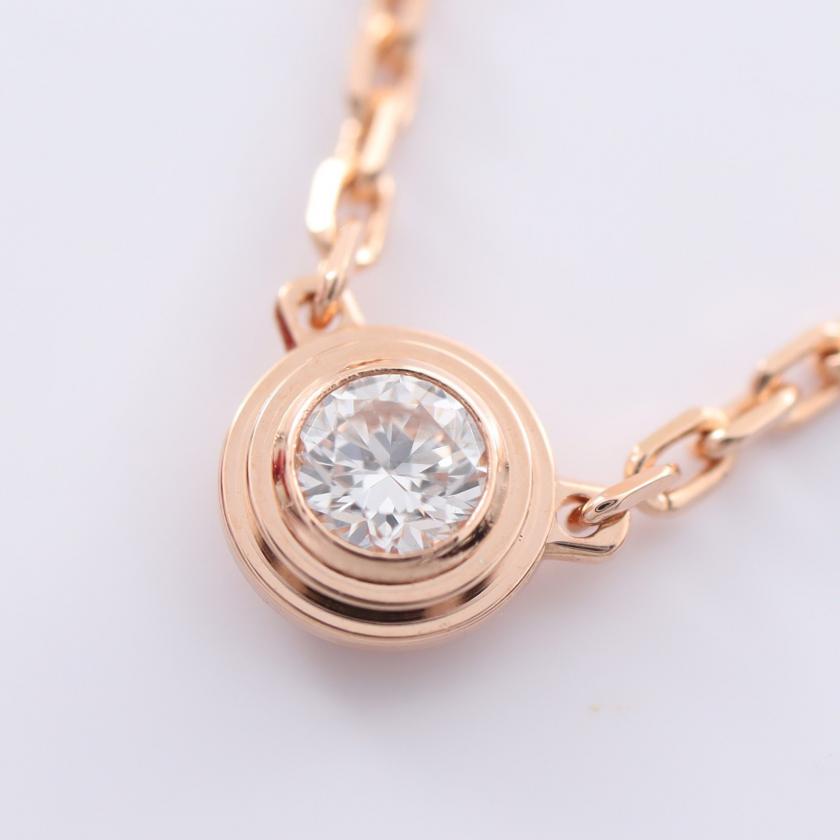Cartier・アクセサリー・ダムール XS ネックレス K18PG ダイヤモンド 