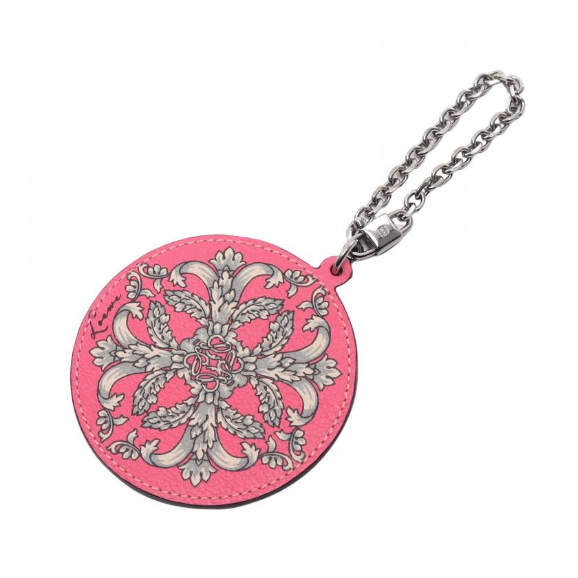 美品！LOEWEロエベ パーソナライズチャーム ピンク LOEWE - LOEWE ロエベ パーソナライズチャーム