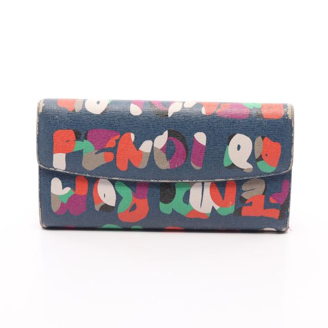 FENDI フェンディ ピーカブー セレリア 長財布 Wホック