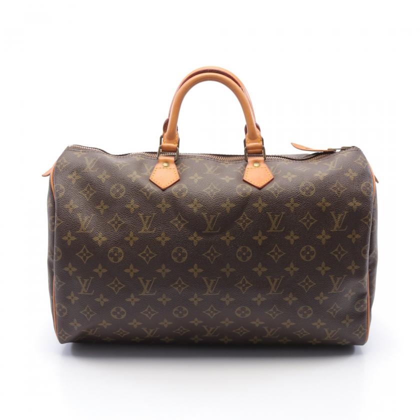 【正規品】ルイヴィトン　スピーディ40　モノグラム　ハンドバッグ ブラウン LOUIS VUITTON・バッグ・スピーディ40 モノグラム ハンドバッグ