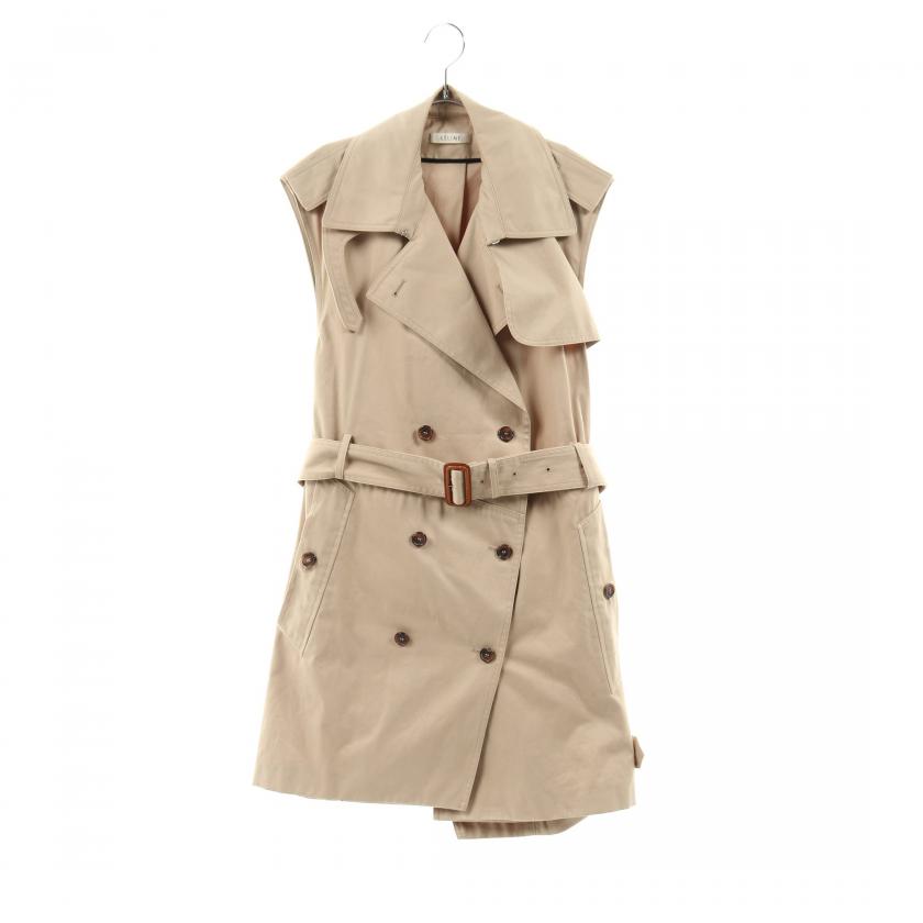 Celine ベージュ トレンチコート CELINE - セリーヌ CELINE コート トレンチコート フィービー期