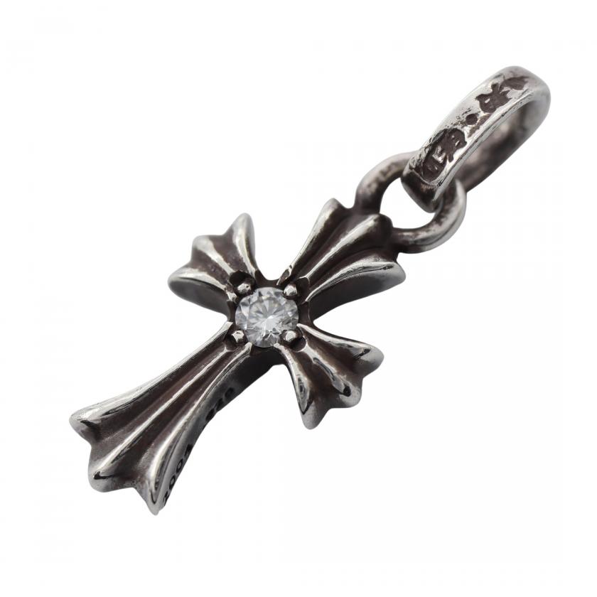 し*お様 ベビーファット　ダイヤ付き　シルバー925　ベイビーファット CHROME HEARTS クロムハーツ（原本無） ベイビー ファット