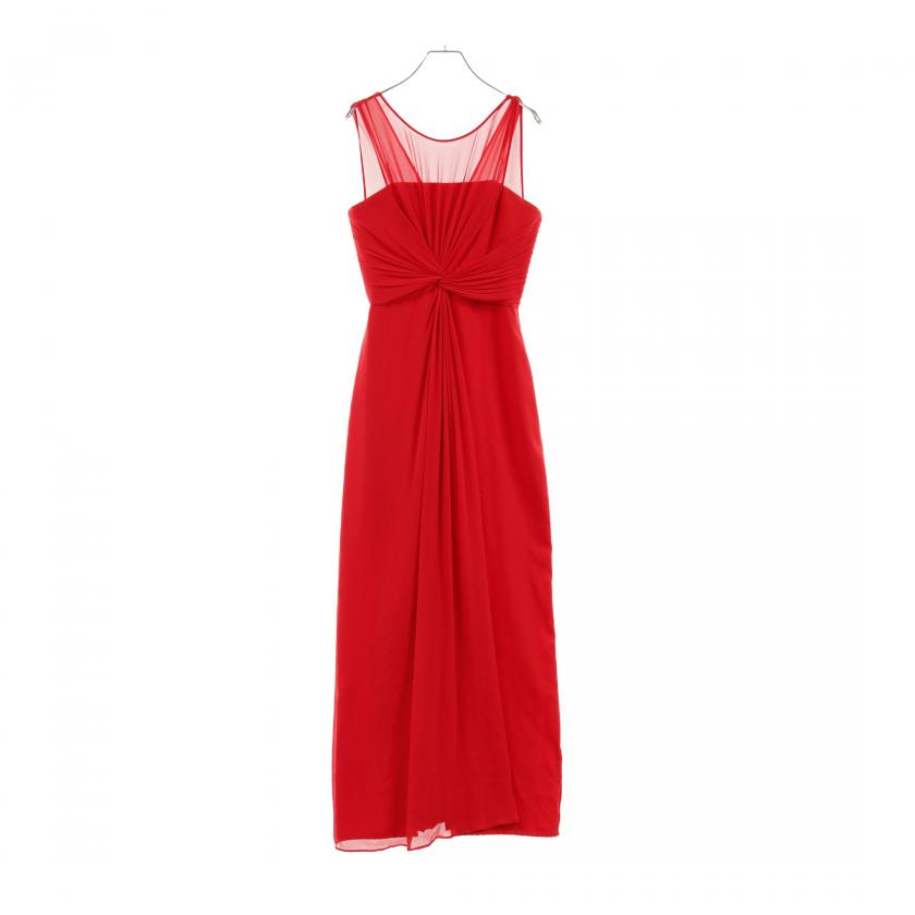 BCBG MAXAZRIA ノースリーブ デザイン ワンピース X4435 ワンピース