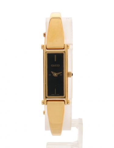 グッチ Gucci レディースウォッチ 腕時計 ゴールド 黒文字盤 15th Anniversary ハイブランド ブランド専門の中古通販サイト