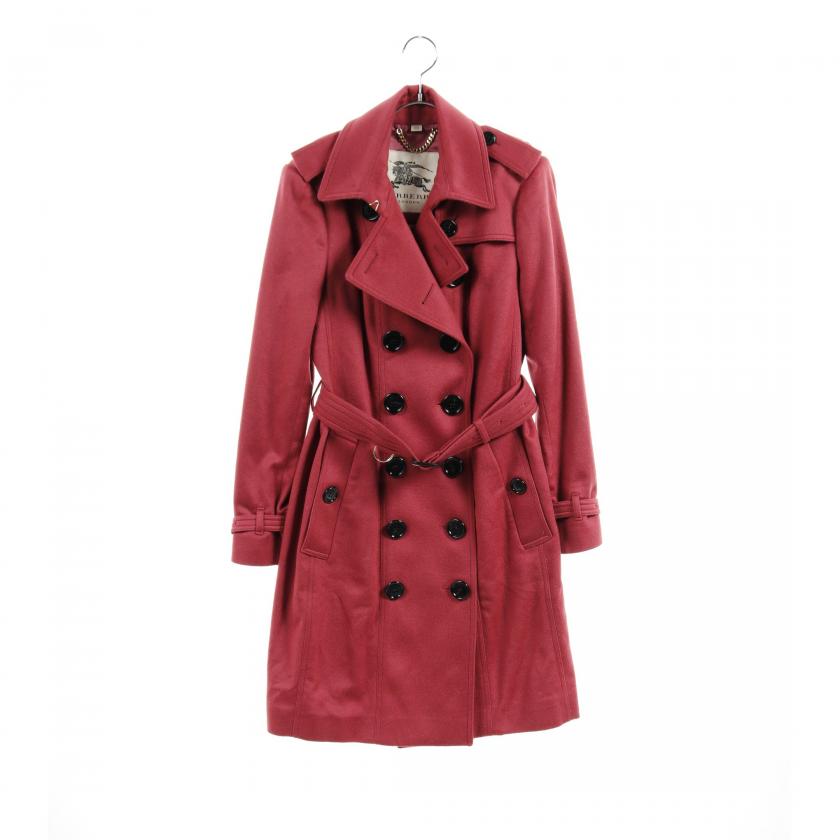 BURBERRY LONDON・アウター・ コート カシミヤ ピンクパープル｜【公式