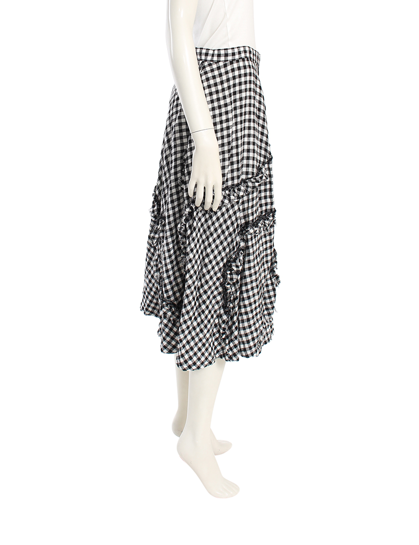 トリココムデギャルソン(tricot COMME des GARCONS)|スカート|フリル|チェック|麻|白|黒|ハイブランド・ブランド専門の中古通販サイト(119565) トリココムデギャルソン(tricot COMME des GARCONS)|スカート|フリル|チェック|麻|白|黒|ハイブランド・ブランド専門の中古通販サイト(119565)