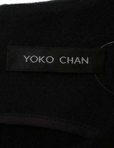 ヨーコチャン Yokochan パールフレアドレス ワンピース ウール フェイクパール 黒 ハイブランド ブランド専門の中古通販サイト