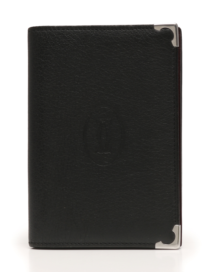 カルティエ Cartier マストライン カードケース 名刺入れ レザー 黒 ハイブランド ブランド専門の中古通販サイト