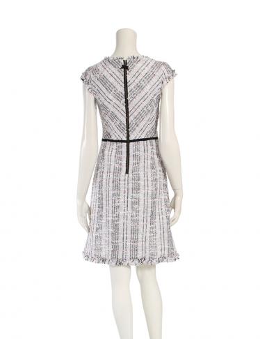 トッカ Tocca ワンピース ツイード 白 マルチカラー ハイブランド ブランド専門の中古通販サイト