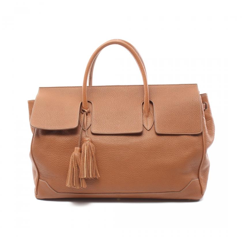 ACATE・バッグ・OSTRO-M オストロ ハンドバッグ トートバッグ レザー ライトブラウン