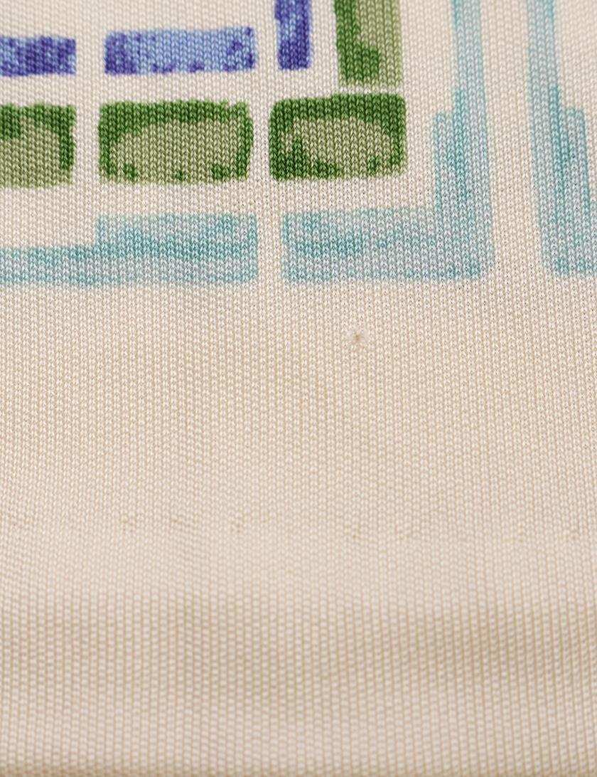 トリーバーチ Tory Burch ワンピース シルク アイボリー 緑 紫 ハイブランド ブランド専門の中古通販サイト