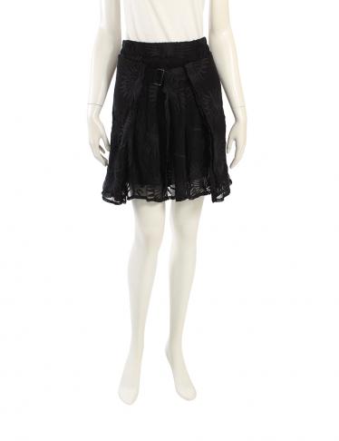 ANN DEMEULEMEESTER ブラックタイトスカート 36 ANN DEMEULEMEESTER ブラックタイトスカート 36 アン ドゥムルメス