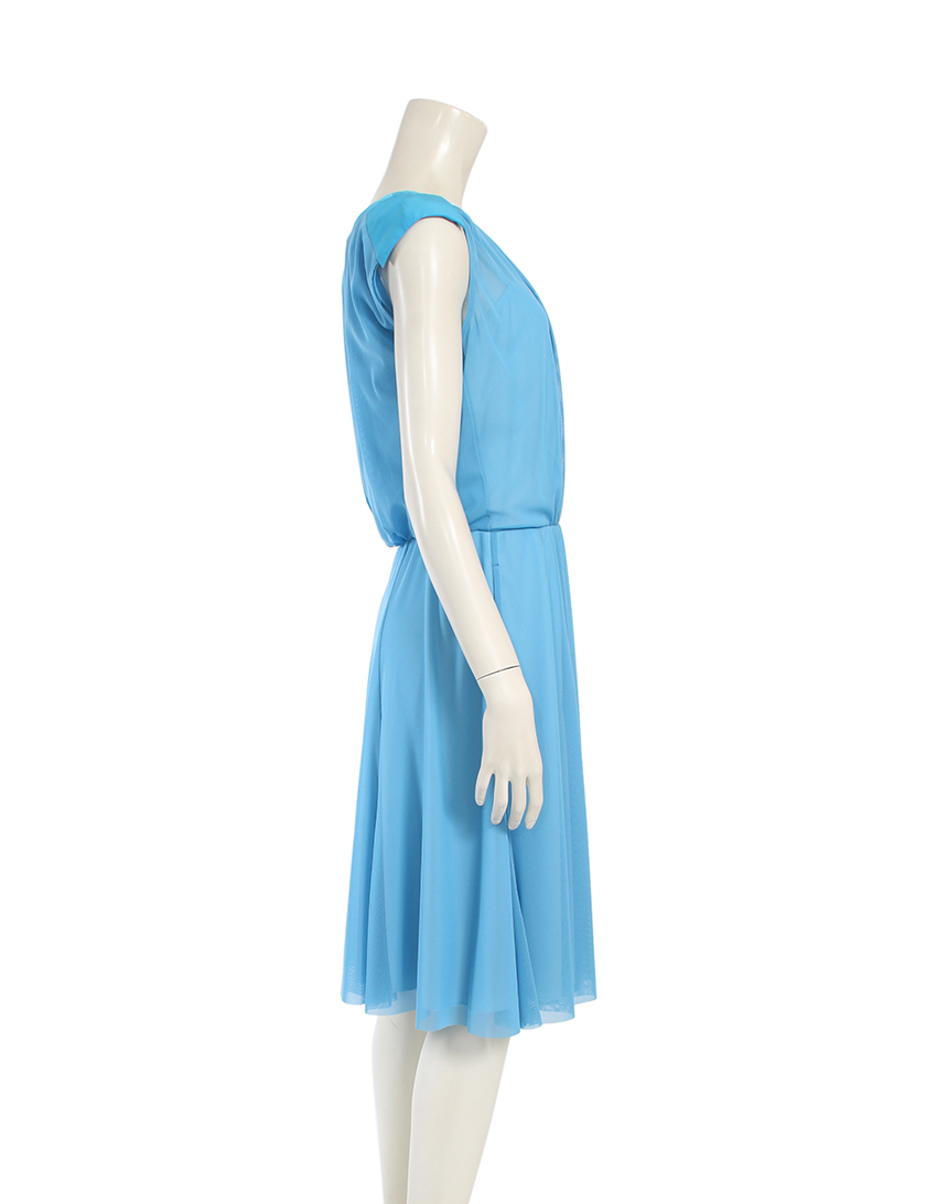 ヴィヴィアンタム Vivienne Tam ワンピース シースルー 水色 ハイブランド ブランド専門の中古通販サイト