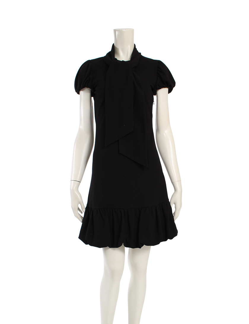 レッドヴァレンティノ Red Valentino ワンピース キャップスリーブ タイ リボン 黒 ハイブランド ブランド 専門の中古通販サイト レッドヴァレンティノ Red Valentino ワンピース キャップスリーブ タイ リボン 黒 ハイブランド ブランド 専門の中古通販サイト