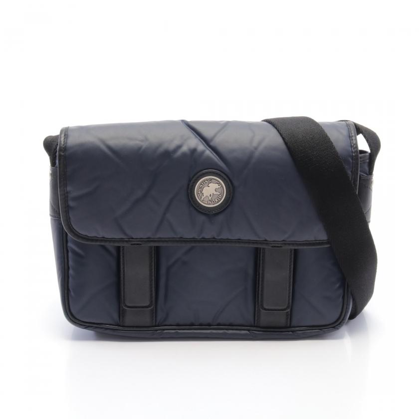 HUNTING WORLD バチュークロス ボストンバッグ ネイビー 紺 中古・古着通販】HUNTING WORLD (ハンティングワールド) バチュー