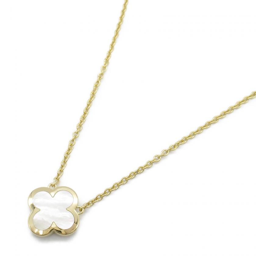 Van Cleef & Arpels・アクセサリー・ピュアアルハンブラ ペンダント マザーオブパール ネックレス K18（イエローゴールド） マザーオブパール ホワイト