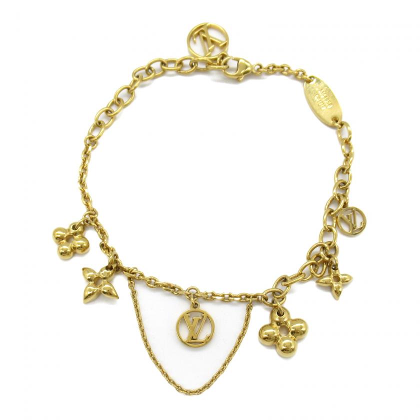 LOUIS VUITTON・アクセサリー・ブレスレット・ブルーミング ブレスレット GP（ゴールドメッキ） ゴールド