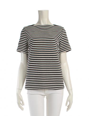 ALEXANDER WANG・トップス・ トップス ボーダー 白 黒｜【公式