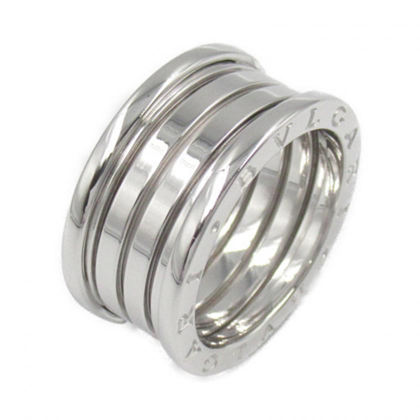 BVLGARI・アクセサリー・B-zero1 ビーゼロワン リング リング 指輪 K18WG（ホワイトゴールド） シルバー