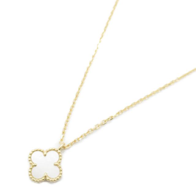 Van Cleef & Arpels・アクセサリー・スウィートアルハンブラ マザーオブパール ネックレス ネックレス K18（イエローゴールド） マザーオブパール ホワイト