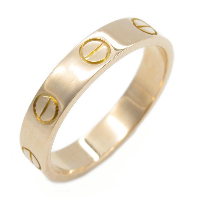 Cartier・アクセサリー・ミニラブリング リング 指輪 K18PG（ピンクゴールド） ゴールド
