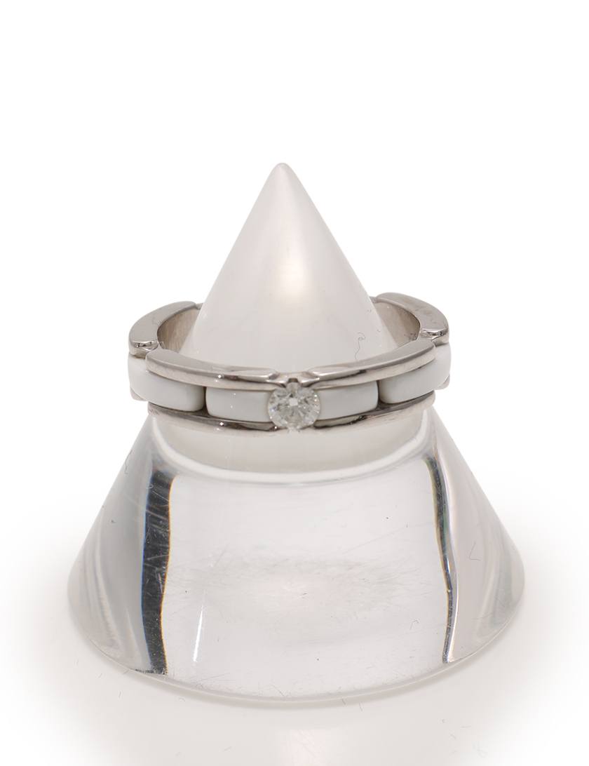 シャネル Chanel ウルトラリング 指輪 セラミック K18wg ダイヤモンド 白 ホワイトゴールド ハイブランド ブランド専門の中古通販サイト