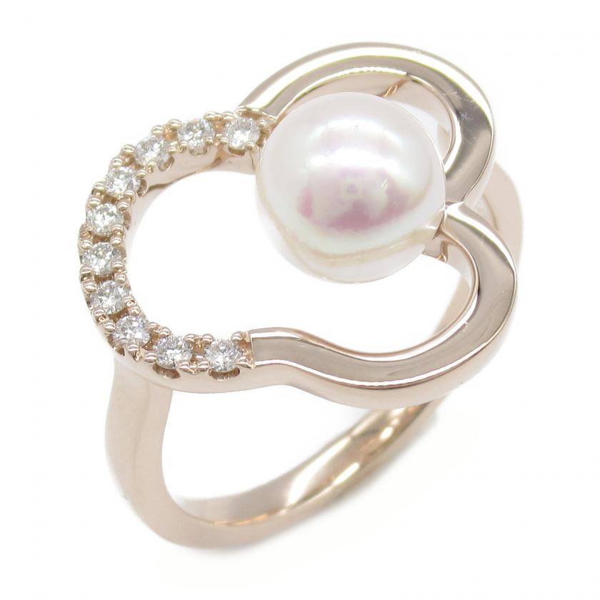 TASAKI・アクセサリー・チャンツ リング リング 指輪 K18PG（ピンクゴールド） ダイヤモンド パール クリア ホワイト