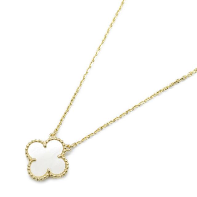 Van Cleef & Arpels・アクセサリー・ヴィンテージアルハンブラペンダント ネックレス K18（イエローゴールド） マザーオブパール ホワイト