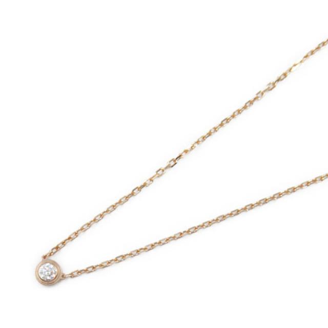 Cartier・アクセサリー・ダムール SM ネックレス ネックレス K18PG（ピンクゴールド） ダイヤモンド クリア
