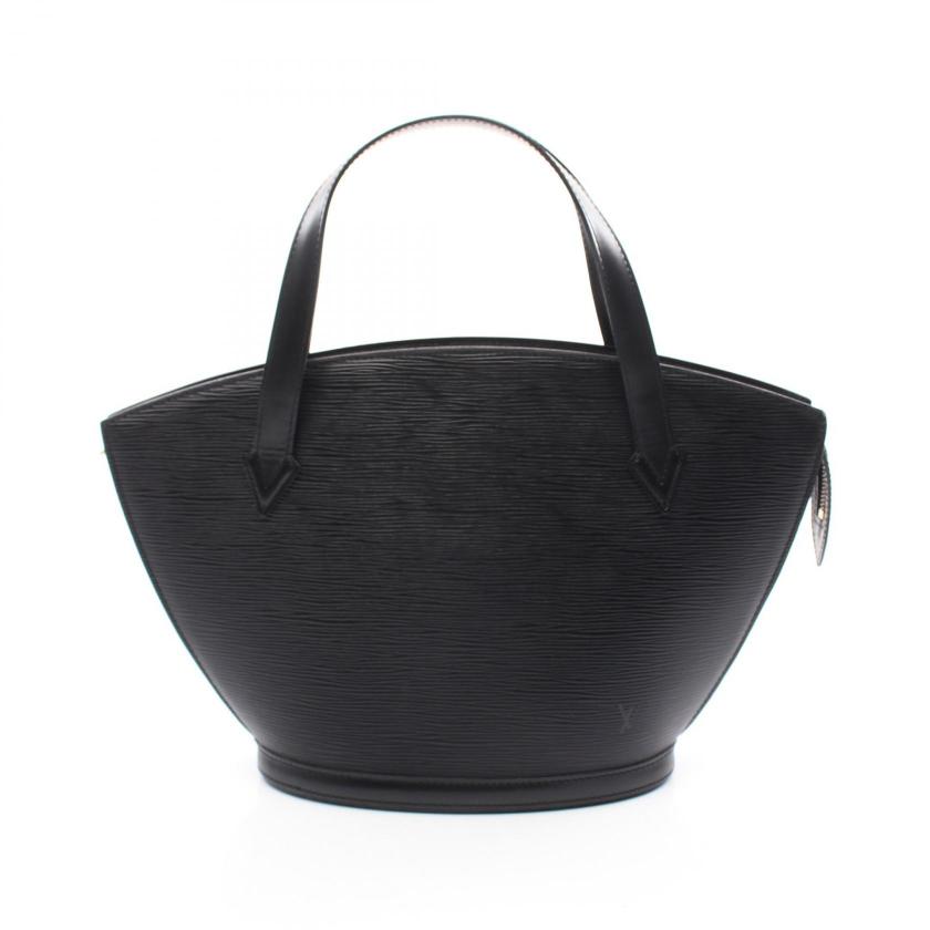 LOUIS VUITTON・バッグ・サンジャック エピ ノワール ハンドバッグ レザー ブラック