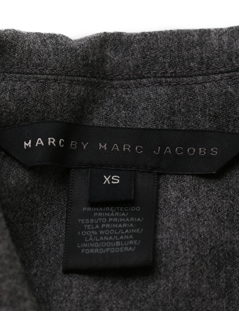 豪華ラッピング無料 マークバイジェイコブス ワンピースグレー B4352 2 ひざ丈ワンピース Www Theashleycentre Co Uk