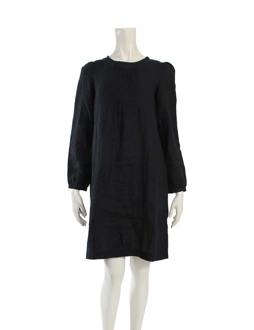 アーペーセー A P C ワンピース 麻 ネイビー ハイブランド ブランド専門の中古通販サイト